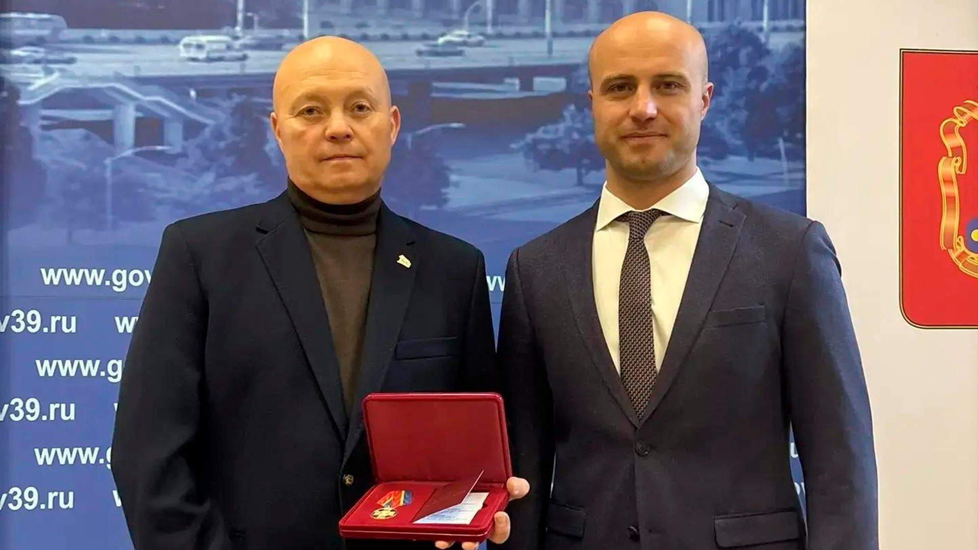 Алексей Малышев награждён медалью «За заслуги перед Калининградской областью»